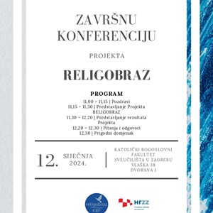 Završna konferencija projekta RELIGOBRAZ